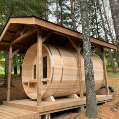 Canadian Timber Tranquility Barrel Sauna