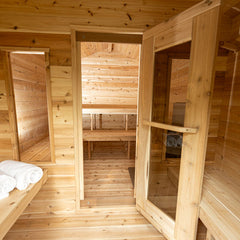 Canadian Timber Georgian Cabin Sauna with Changeroom