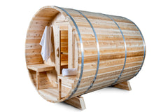 Canadian Timber 4-Person Serenity Barrel Sauna