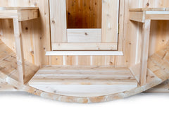 Canadian Timber 4-Person Serenity Barrel Sauna