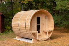 Canadian Timber 4-Person Serenity Barrel Sauna