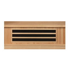 Golden Designs Low EMF 1-Person Dynamic "Gracia" Infrared Sauna with Hemlock Wood | Model: DYN-6119-01