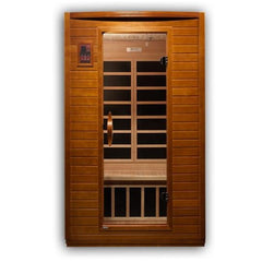 Golden Design Low EMF 2-Person Dynamic "Versailles" FAR Infrared Sauna with Hemlock Wood | Model: DYN-6202-03