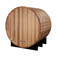 Golden Designs "St. Moritz" 2-Person Barrel Traditional Outdoor Steam Sauna -  Pacific Cedar