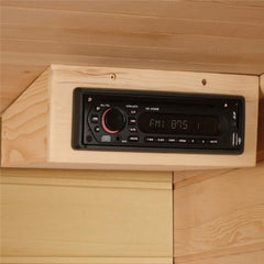 Golden Design Low EMF 4-Person Maxxus FAR Infrared Sauna with Red Cedar Wood | Model: MX-K406-01 CED